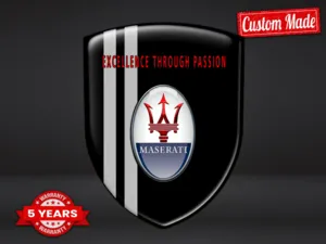 Maserati Adesivi Permanenti Durevoli Di Pregio Professionali